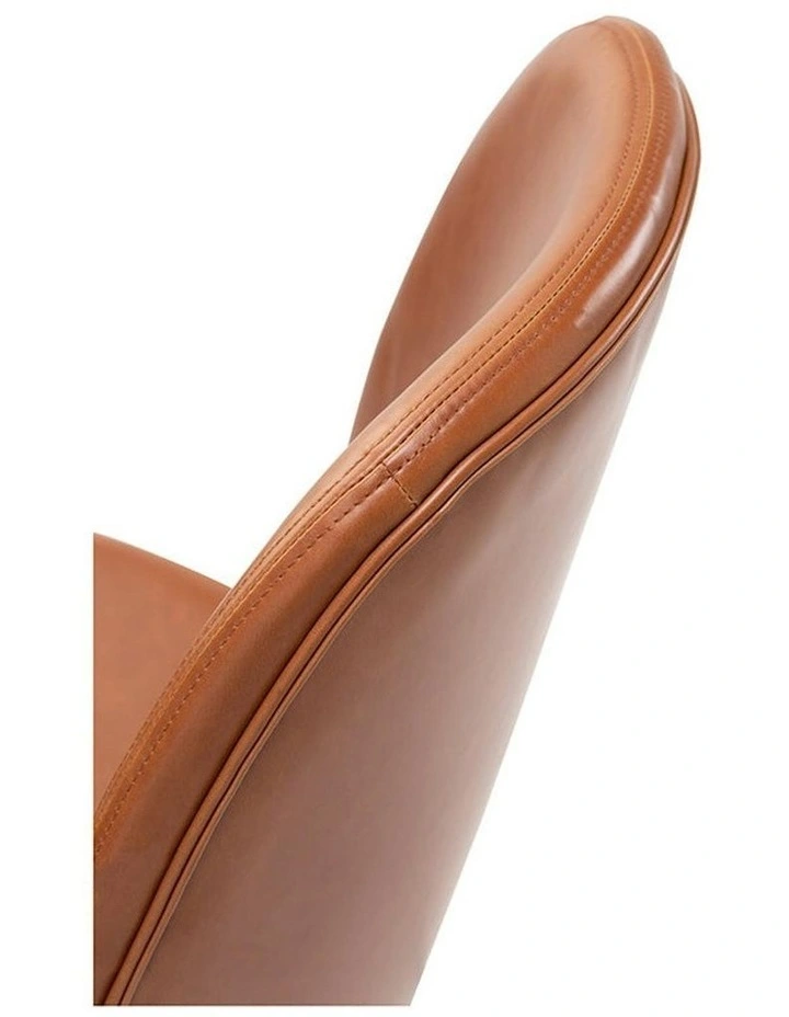 ADELIA Dining Chair - Tan & Black image 6