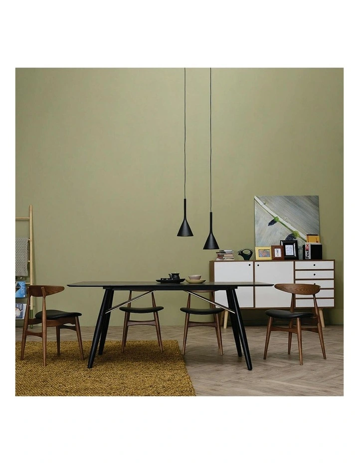 Tricia Dining Chair - Walnut Black image 6