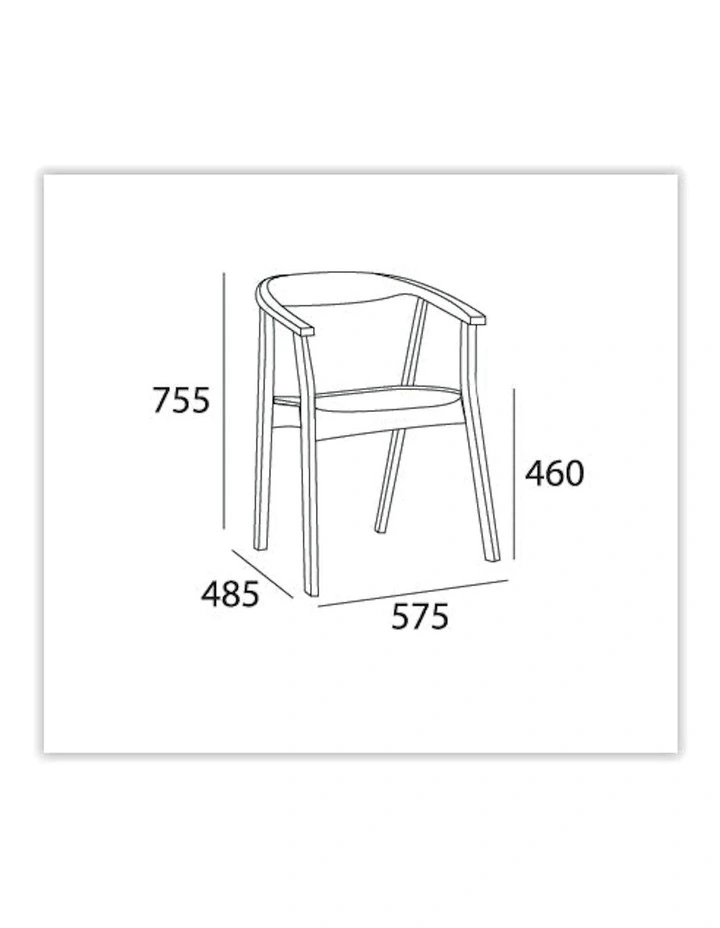GRETA Dining Chair - Natural image 4