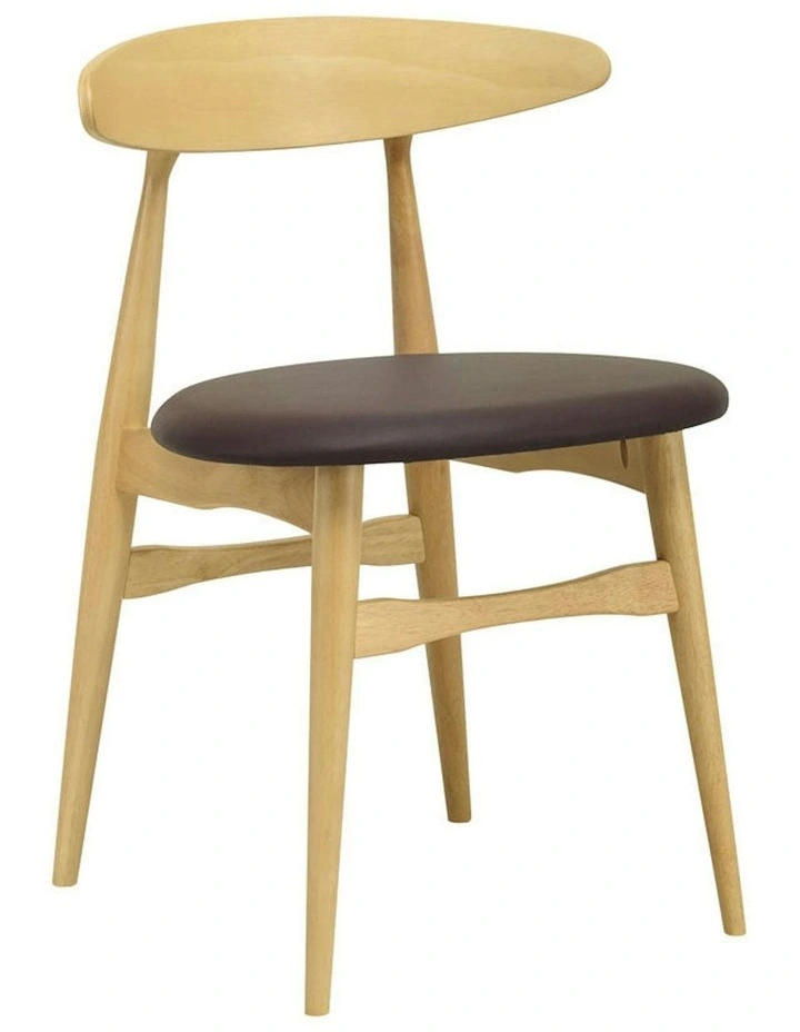 TELYN Dining Chair - Oak   Mocha image 3