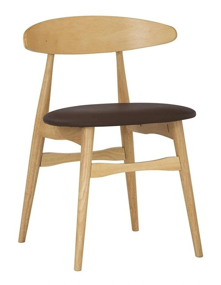TELYN Dining Chair - Oak   Mocha image 4