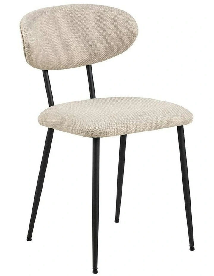 Denise Dining Chair - Beige & Black image 1