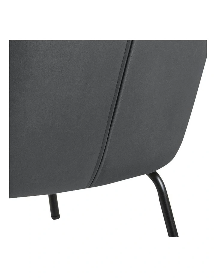 MONROE Lounge Chair - Dark Grey image 2