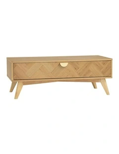 LOFTUS Entertainment TV Unit 120cm - Oak