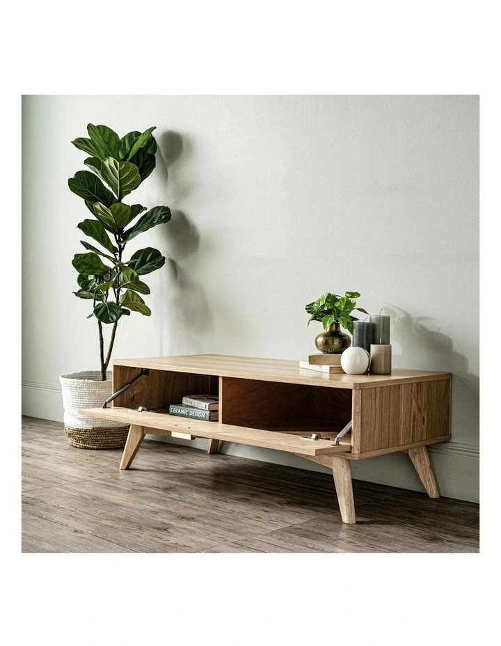 LOFTUS Entertainment TV Unit 120cm - Oak image 6