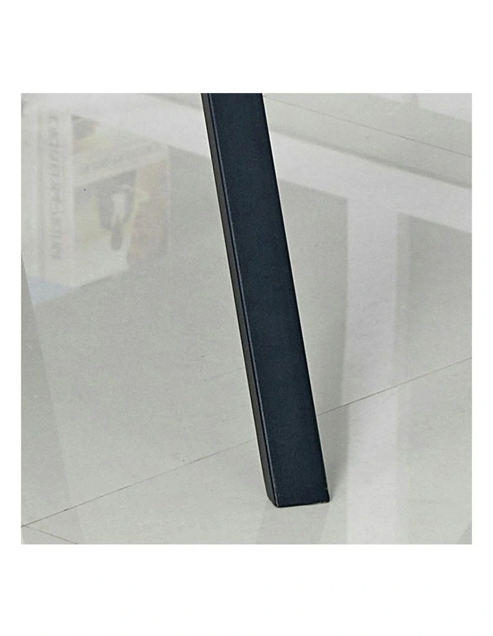TANI Round Dining Table 110cm - Black image 7