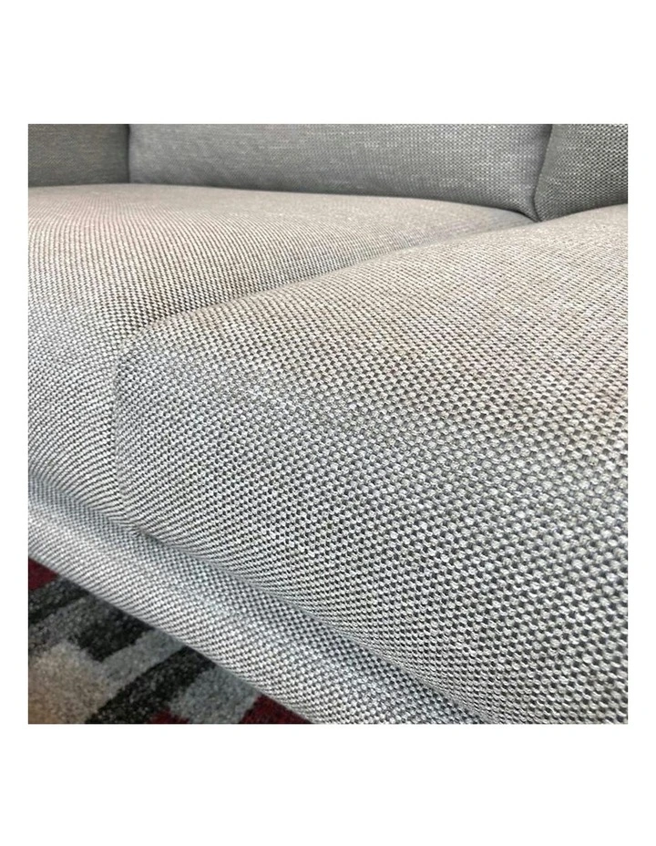 RANNI 3 Seater Sofa With Left Chaise - Warm Grey image 2