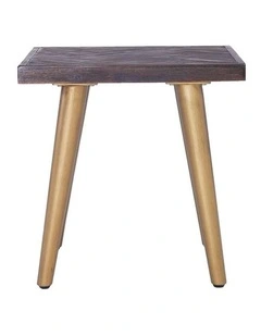 SIVAN Side Table 50x50cm Acacia Solid Wood - Brown