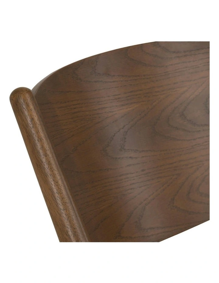 CAMRY Lounge Chair - Walnut & Black image 7