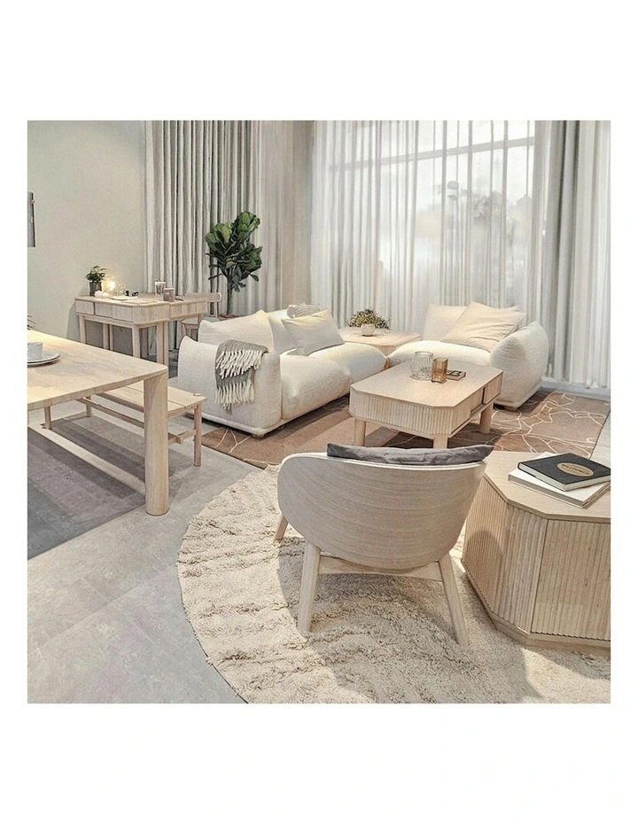 VEDA Lounge Chair - Natural image 2