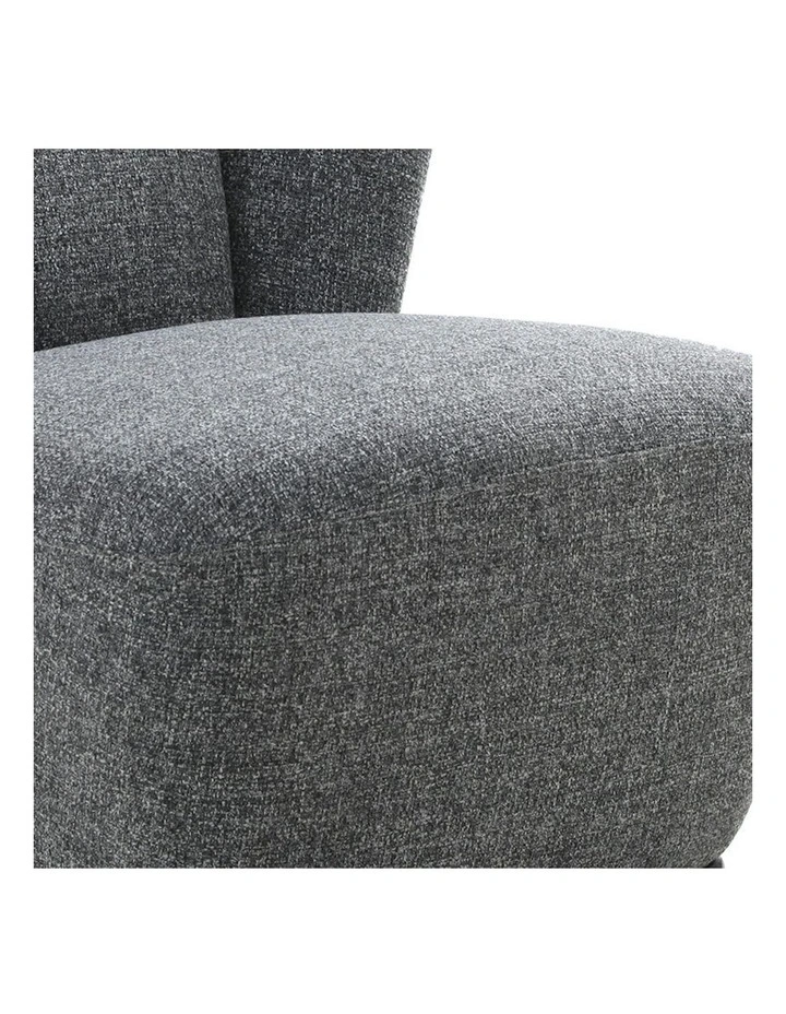 ASTRID Single Seater Sofa - Grey image 2