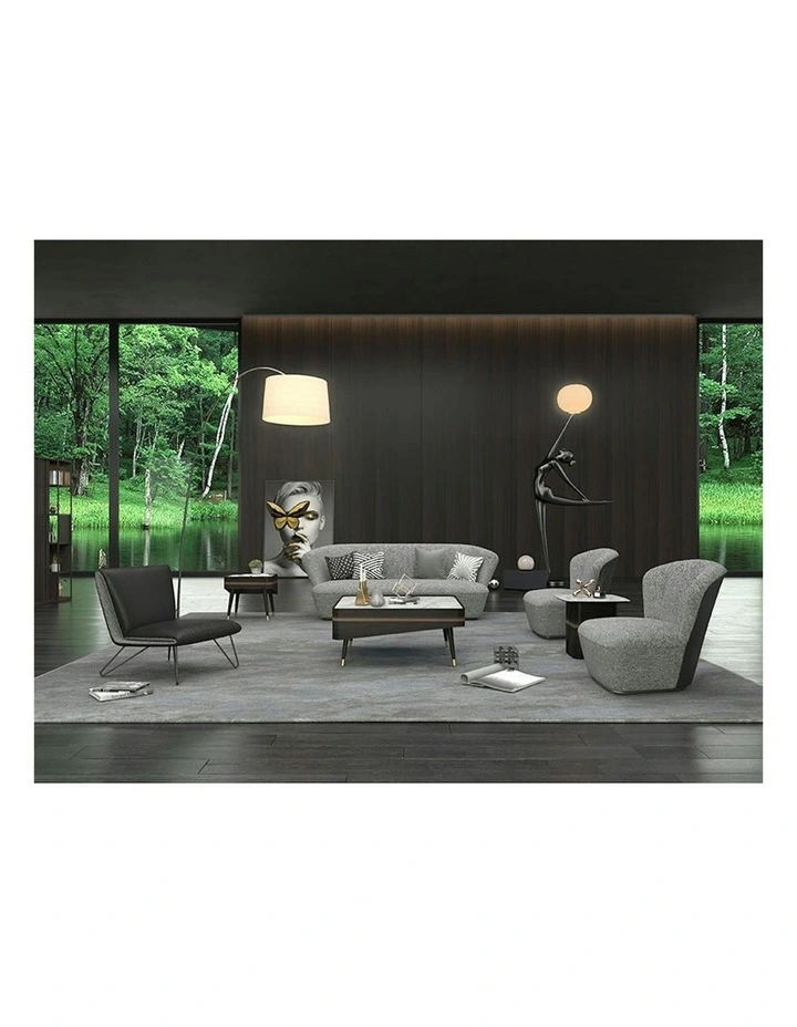 ASTRID Single Seater Sofa - Grey image 4