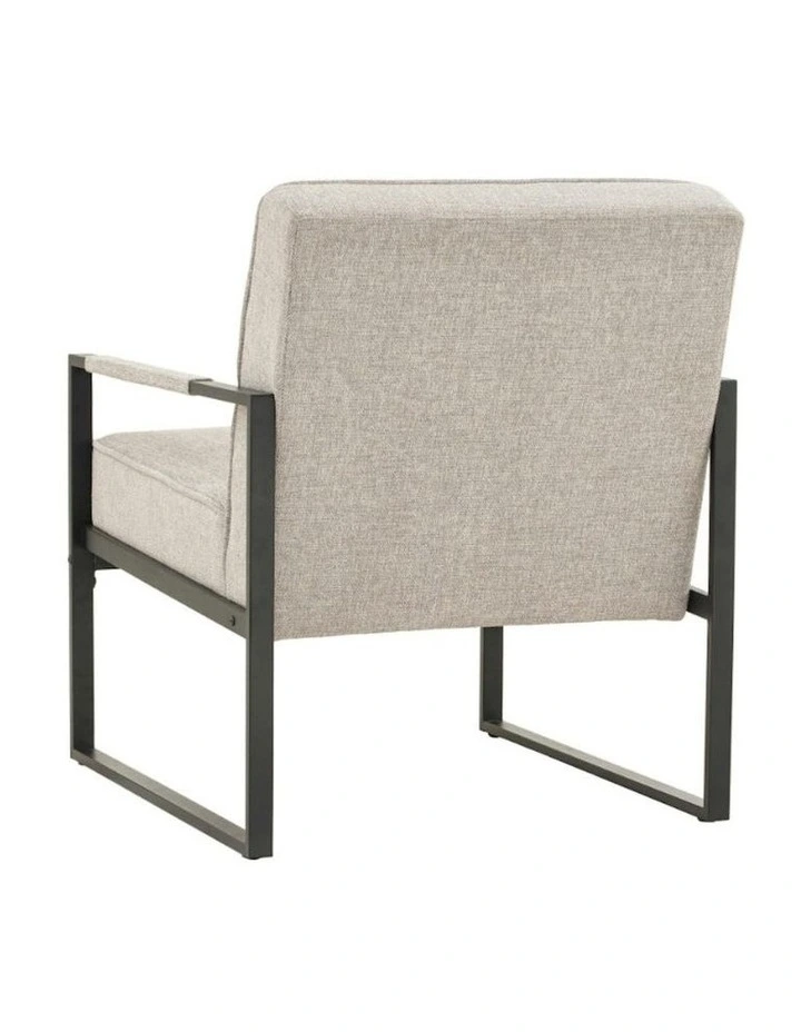 CALIBRA Single Seater Lounge Chair - Black & Grey image 7