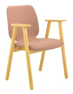 MISSIE Arm Chair - Oak Burnt Umber