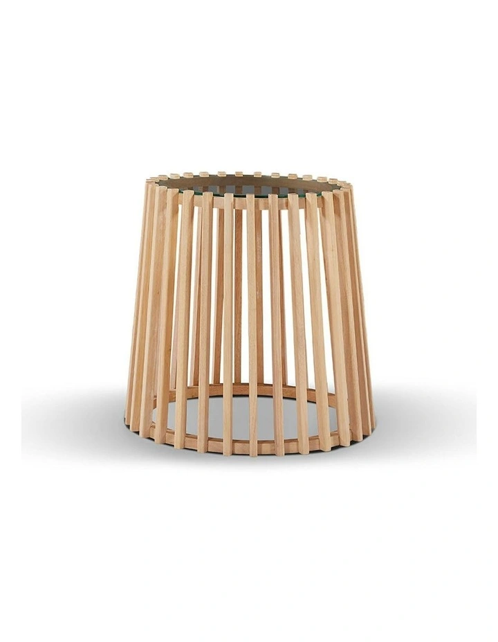LYNNA Side Table 50cm - Oak image 1