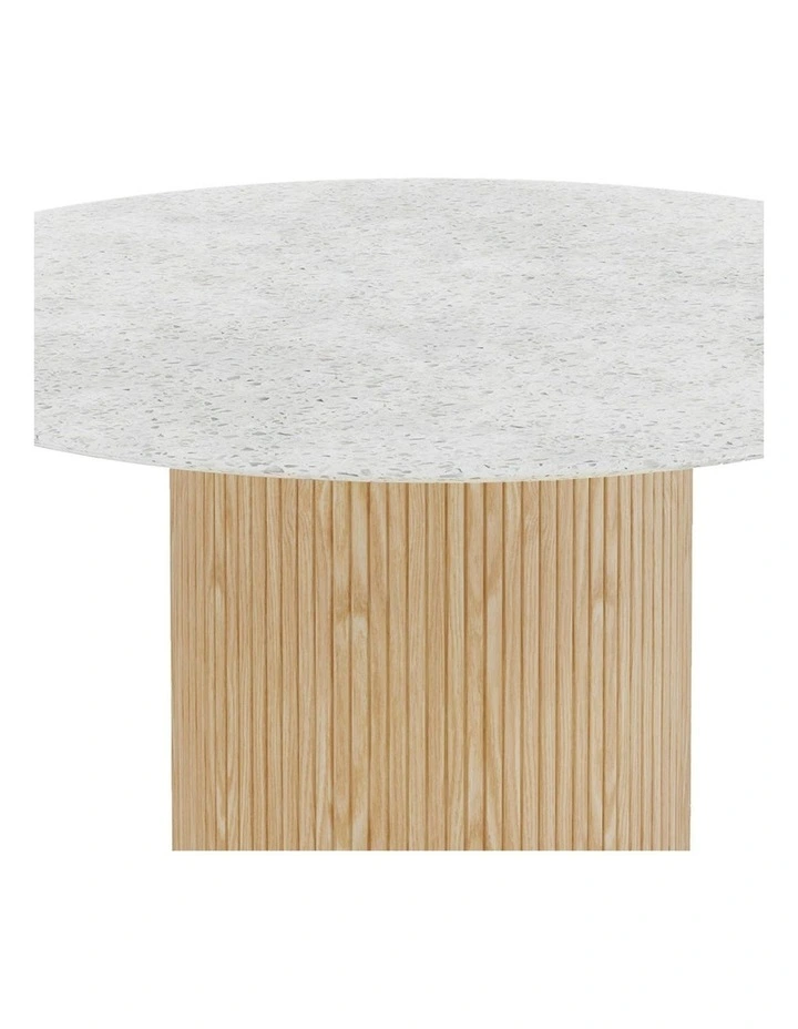 BLANCHE Dining Table 120cm - Marble Stone image 3