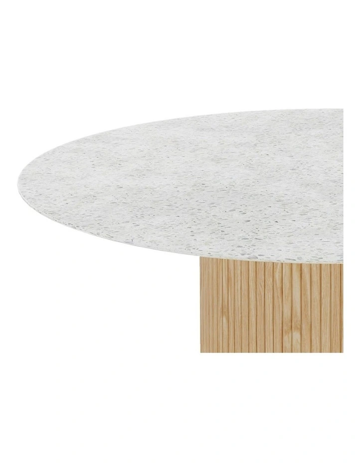 BLANCHE Dining Table 120cm - Marble Stone image 4