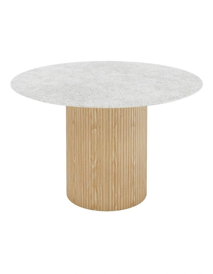 BLANCHE Dining Table 120cm - Marble Stone image 5