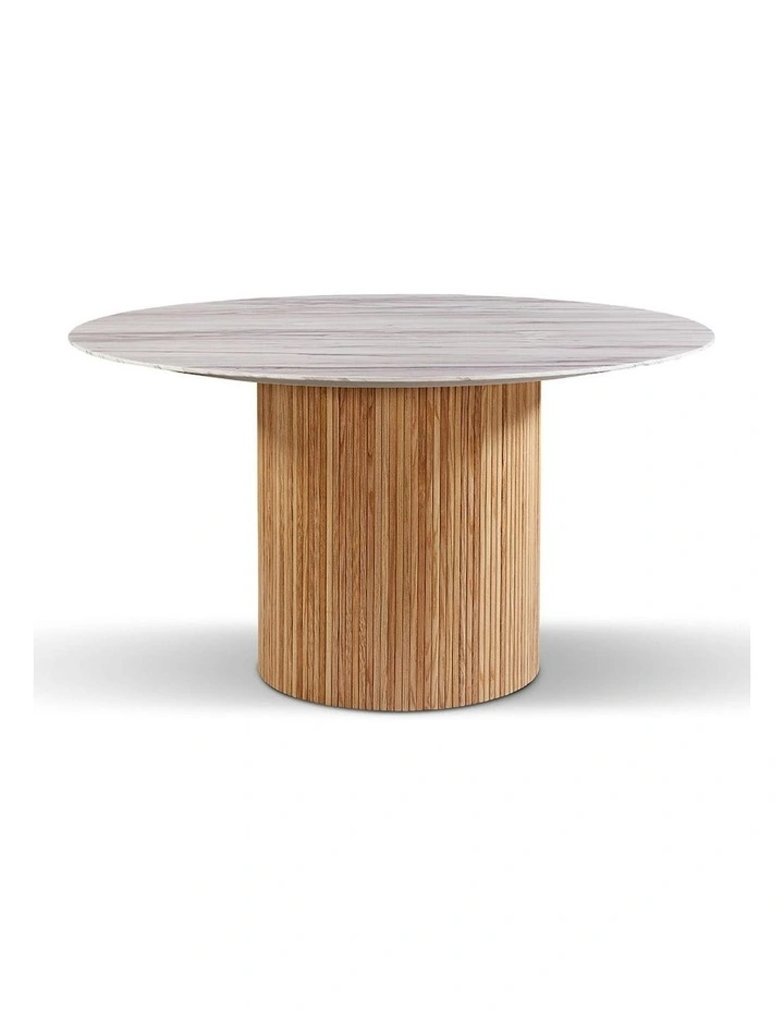 BLANCHE Dining Table 120cm - Marble Stone image 6