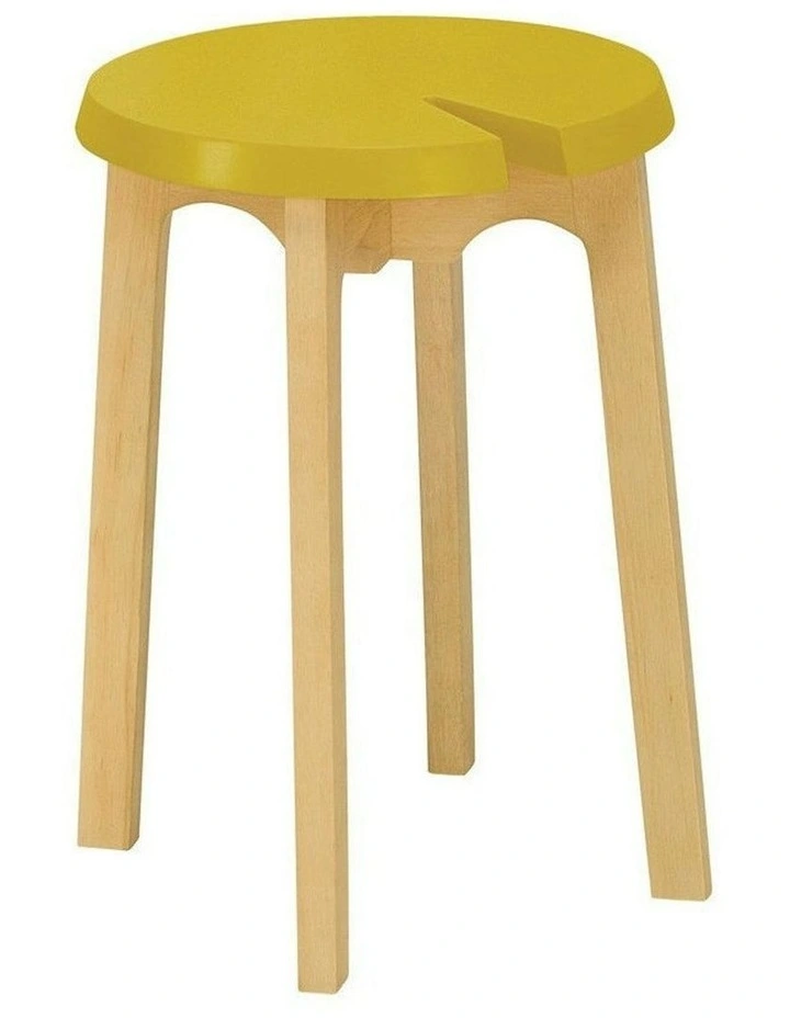CHEVIS Stool  - Olive Yellow image 1
