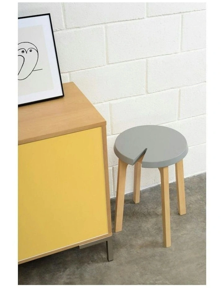 CHEVIS Stool  - Olive Yellow image 2