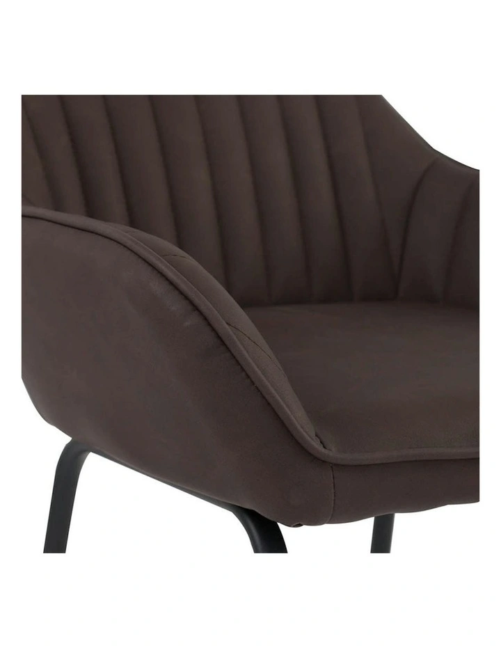 EKON Counter Stool - Brown & Black image 5