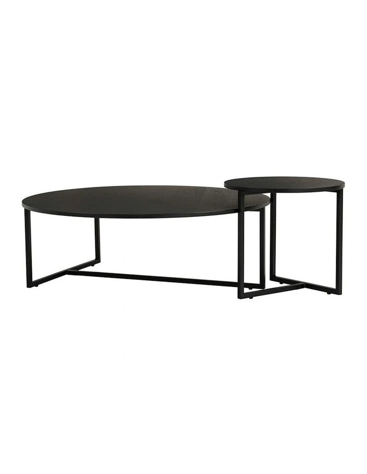 TURNER Round Side Table 46cm - Black image 6