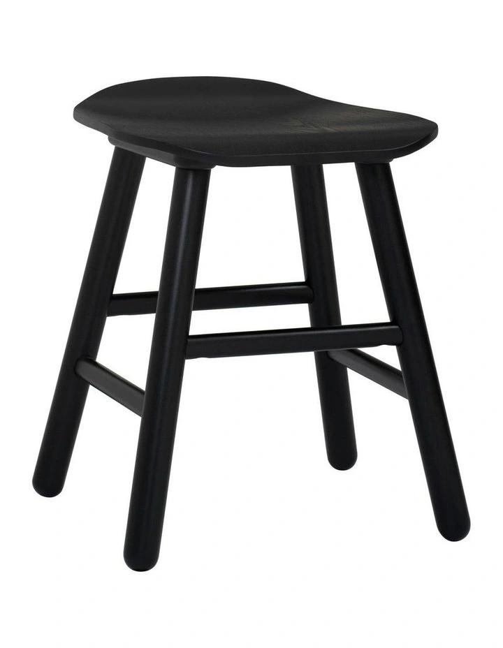 Hetty Stool - Black Ash Veneer image 1