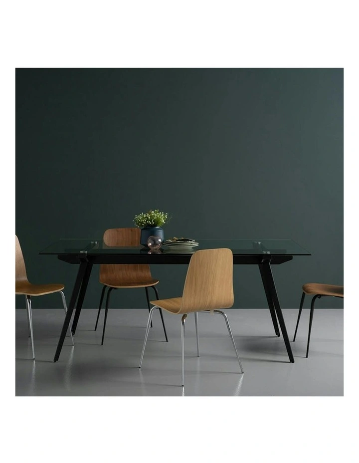 ARCHIE Glass Dining Table 180cm image 4
