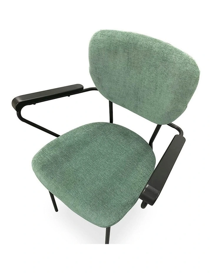 KELBY Arm Chair - Jade Black image 2