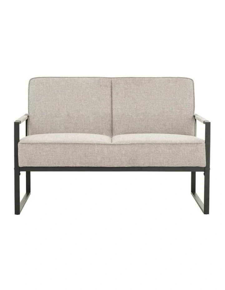 CALIBRA 2 Seater Sofa - Black & Grey image 3