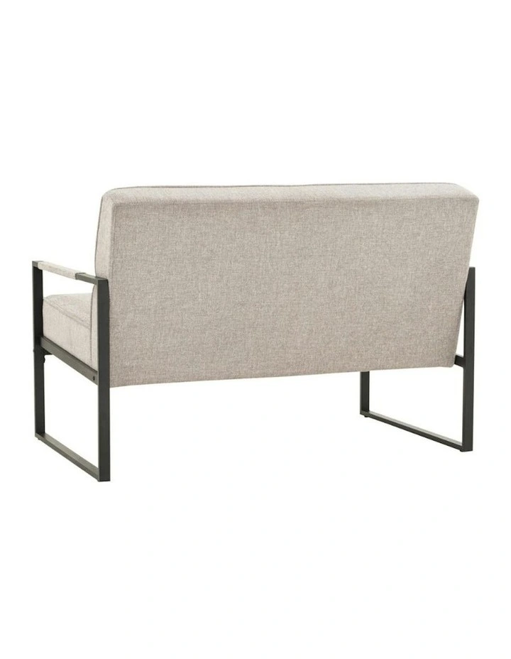 CALIBRA 2 Seater Sofa - Black & Grey image 7