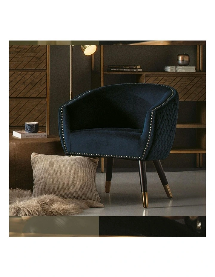 DENIZ Lounge Chair - Denim Blue image 2
