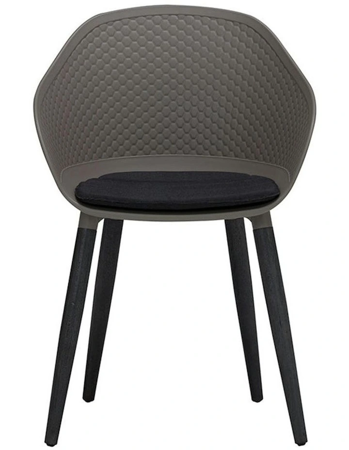 UNITY Arm Chair - Taupe & Black image 4