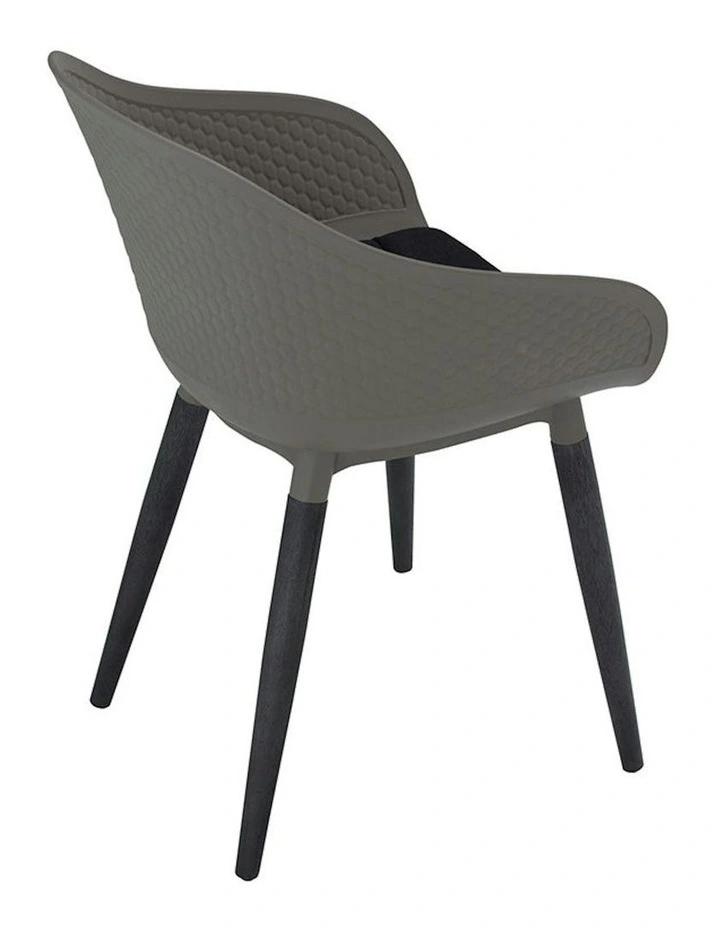 UNITY Arm Chair - Taupe & Black image 6