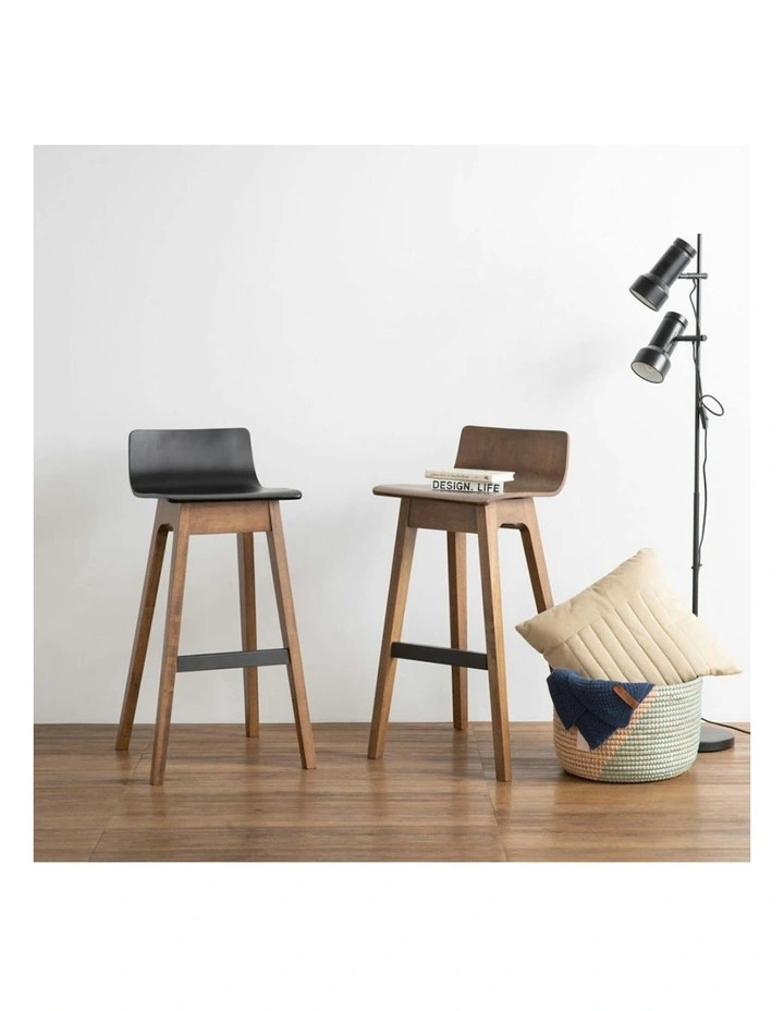 AVA Bar Stool - Walnut image 7