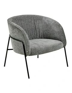 MILANI Lounge Chair - Anthracite