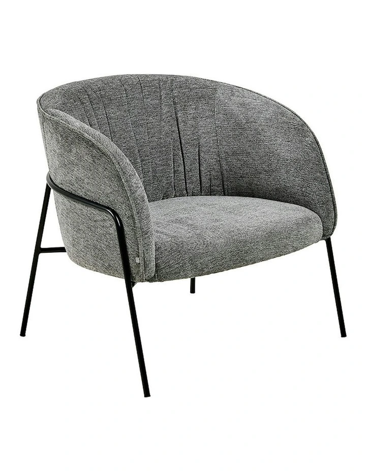 MILANI Lounge Chair - Anthracite image 1