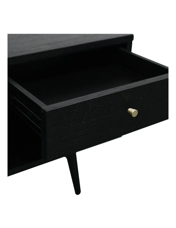 RANIA Entertainment TV Unit 170cm - Black Ash image 7