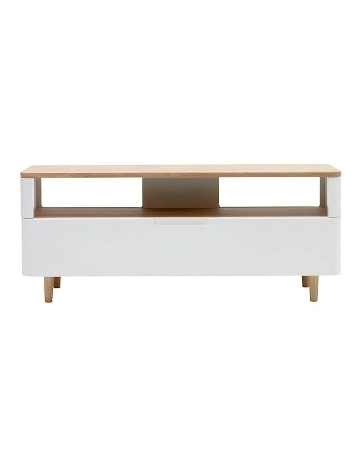 SIENNA Entertainment TV Unit 120cm -  Natural & White image 6