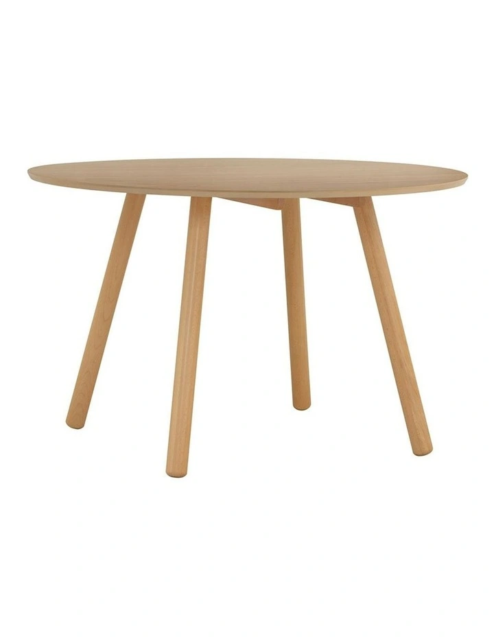 RODO Round Dining Table 120cm - Natural image 1