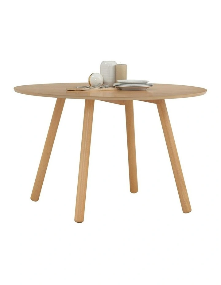 RODO Round Dining Table 120cm - Natural image 5