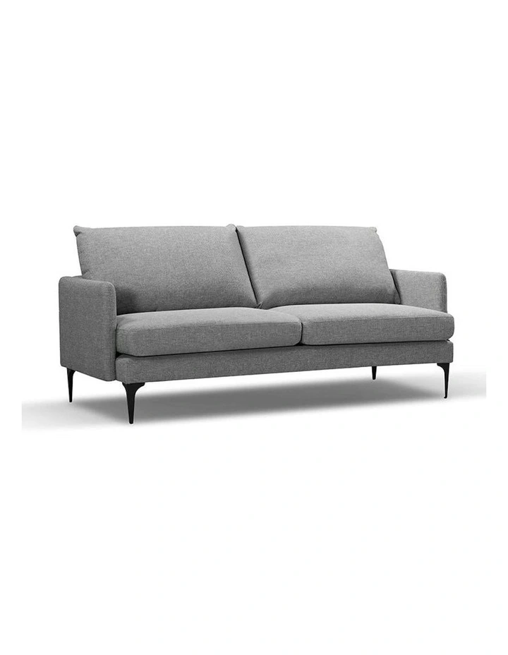 HARLOW 3 Seater Sofa - Grey image 1