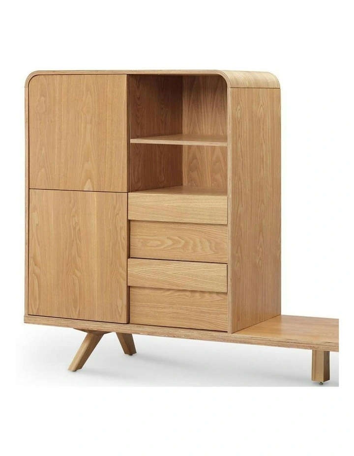FINLEY TV Entertainment Wall Unit 1.8M - Natural image 4