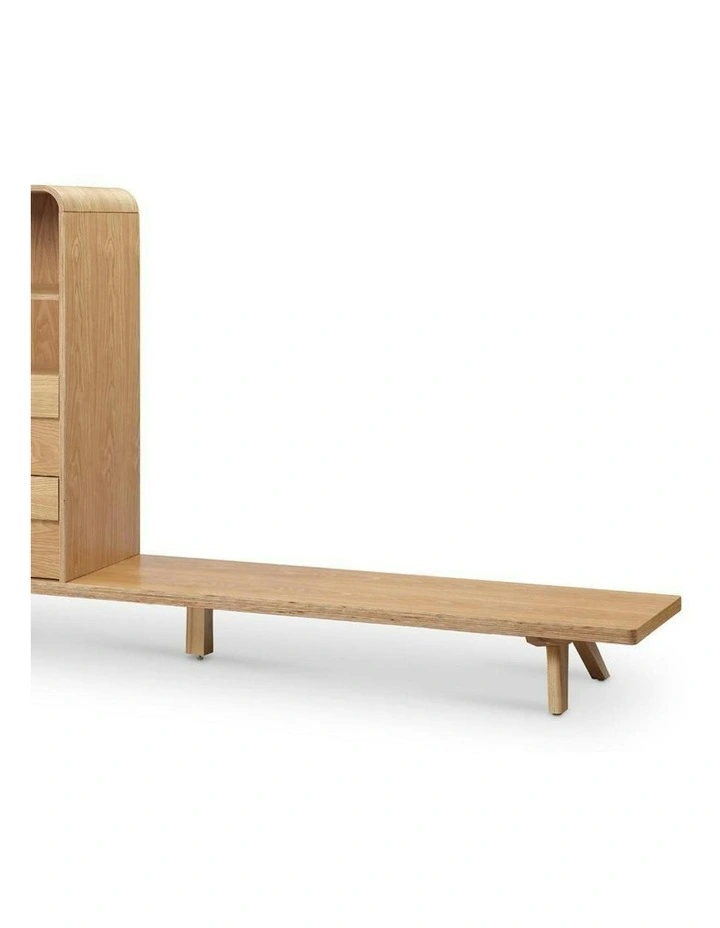 FINLEY TV Entertainment Wall Unit 1.8M - Natural image 7