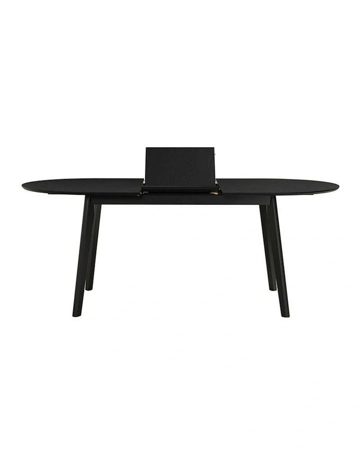 WERNER Extendable Dining Table 150-195cm - Black image 7
