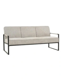 CALIBRA 3 Seater Sofa - Black & Grey