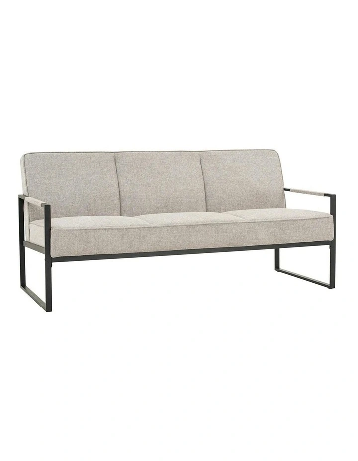 CALIBRA 3 Seater Sofa - Black & Grey image 1