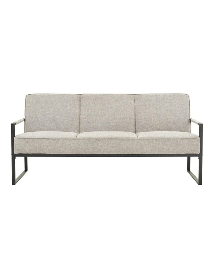 CALIBRA 3 Seater Sofa - Black & Grey image 3