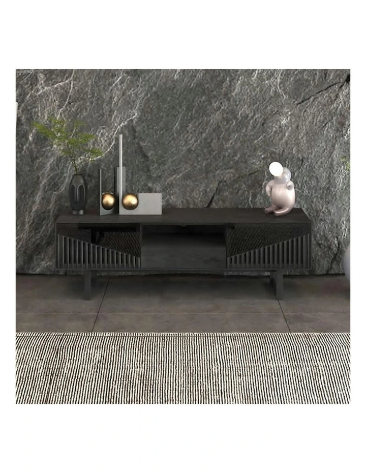 MONTANA Entertainment TV Unit 160cm - Black Ash image 2
